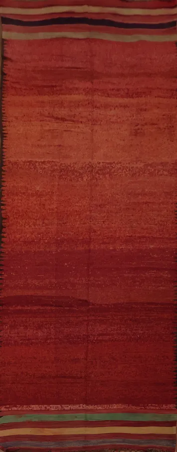Deep Shaded Moroccan Runner Rug 5x17 for Adding Warmth and Style