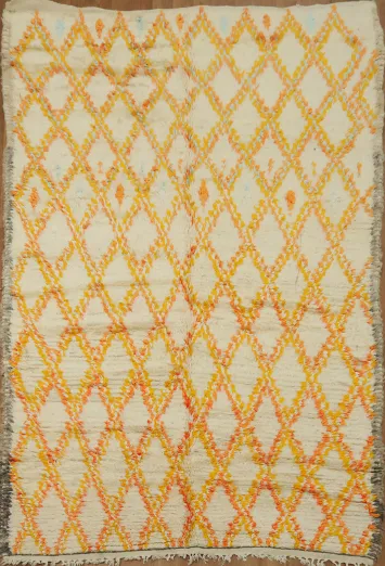 All-Over Moroccan Oriental Area Rug 5x7