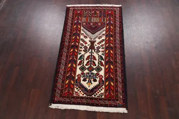 Geometric Balouch Persian Area Rug 3x6