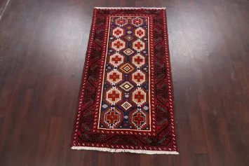 Geometric Balouch Persian Area Rug 3x6