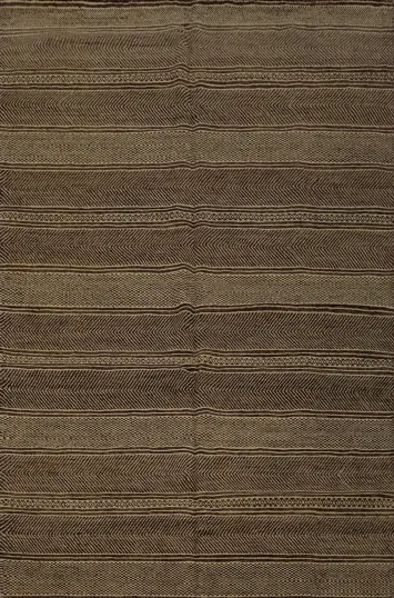 Stylish Linear Gabbeh Kashkoli Area Rug 6x8 for Timeless Elegance