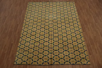 Geometric Gabbeh Kashkoli Oriental Area Rug 8x11