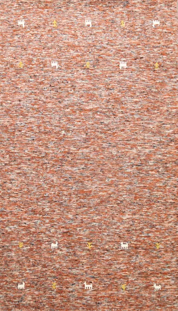 Tribal Gabbeh Lori Oriental Area Rug 5x8