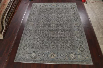 Silver Washed Ziegler Turkish Area Rug 10x13