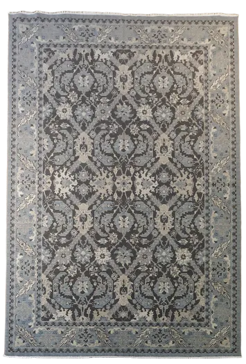 Geometric Ziegler Turkish Area Rug 7x10