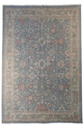 Geometric Ziegler Turkish Area Rug 7x10