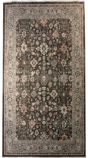 Geometric Ziegler Turkish Area Rug 7x10