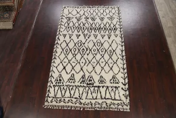 Tribal Moroccan Oriental Area Rug 6x9