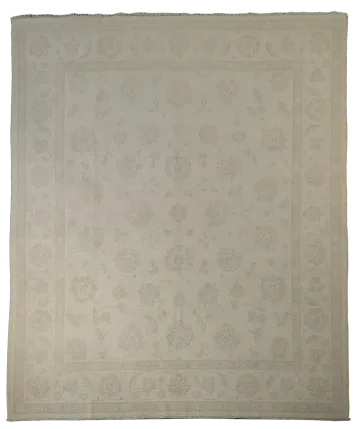 Neutral Earth-tone Muted Khotan Oriental Area Rug 8x10