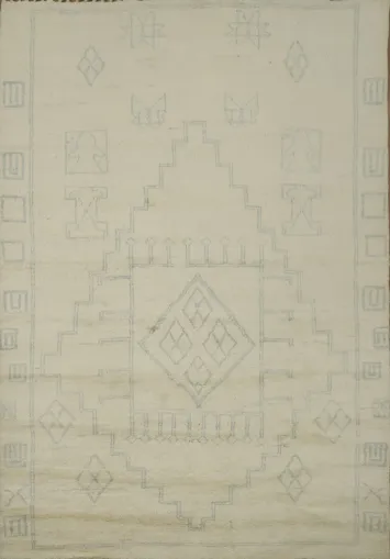 Geometric Moroccan Oriental Area Rug 6x8