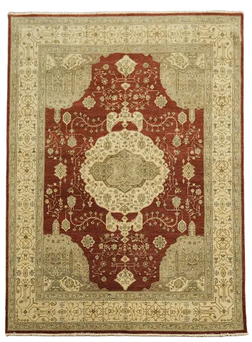 Geometric Peshawar Oriental Area Rug 9x12