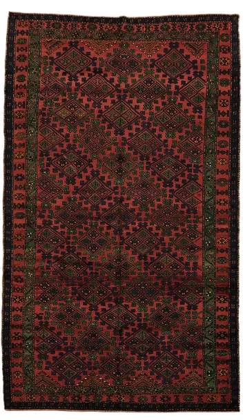 Geometric Shiraz Persian Area Rug 6x10
