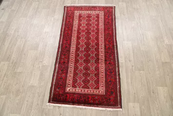 Geometric Balouch Persian Area Rug 3x6