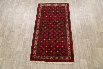Geometric Balouch Persian Area Rug 3x6