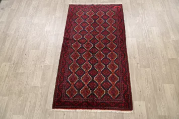 Geometric Balouch Persian Area Rug 3x6