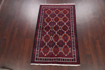Geometric Balouch Persian Area Rug 3x6