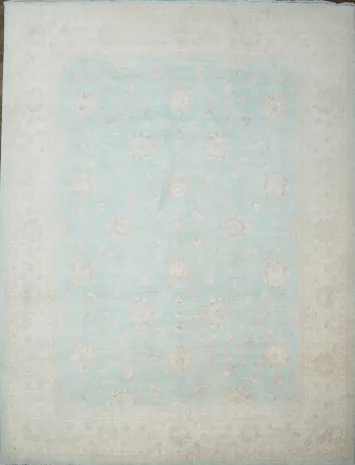 100% Vegetable Dye Oushak Chobi Oriental Area Rug 9x12