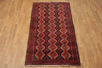 Geometric Balouch Persian Area Rug 3x6