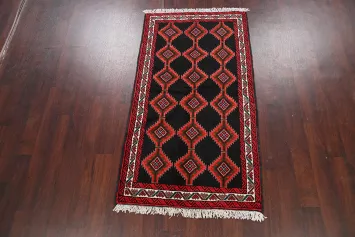 Geometric Balouch Persian Area Rug 3x6