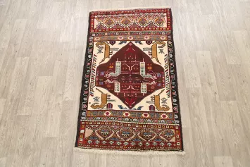 Geometric Balouch Persian Area Rug 3x5