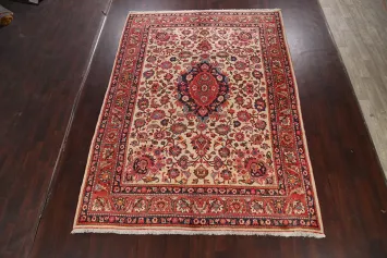 Floral Mashad Persian Area Rug 8x12