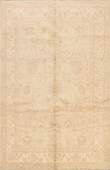 Floral Peshawar Oriental Area Rug 6x8