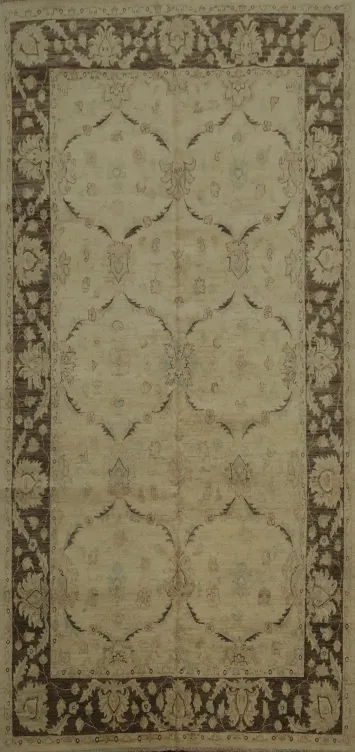 Floral Peshawar Oriental Area Rug 6x9