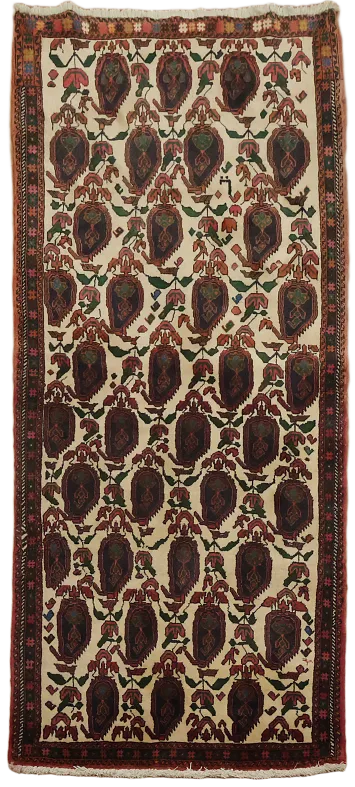 Embrace Traditional Paisley Design Persian Rug 3x6