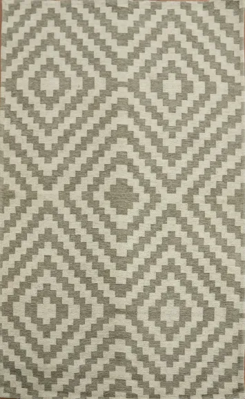 Geometric Trellis Oriental Area Rug 3x5