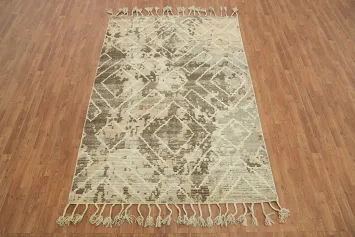 Geometric Modern Moroccan Oriental Area Rug 5x8