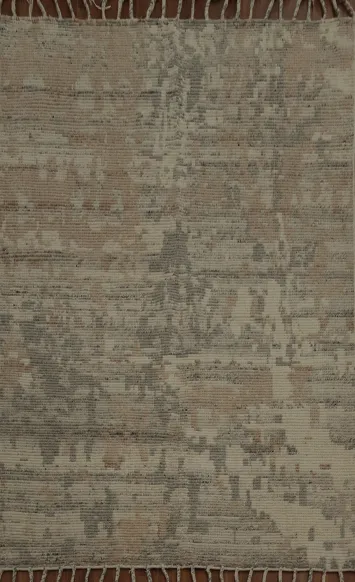 Soft Elegant Moroccan Area Rug 5x7 for Modern Living Rooms