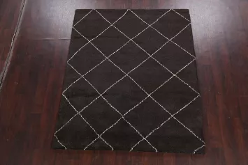 Trellis Modern Moroccan Oriental Area Rug 5x6