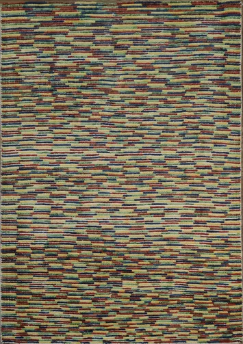Multicolored Striped Rug for Vibrant Home Decor Enhancements 5x8