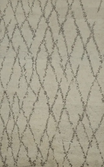 Elegant Diamond Pattern Rug for Modern Living Spaces 5x8