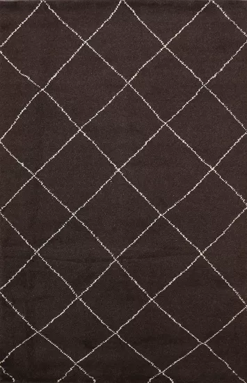 Trellis Modern Moroccan Oriental Area Rug 5x8