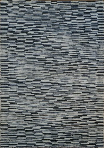 Artistic modern Striped rug with intricate linear pattern for versatility 5x8