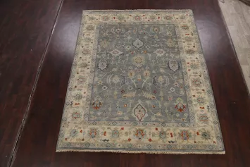 Floral Oushak Oriental Area Rug 8x10