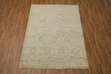 Geometric Modern Moroccan Rug 5x7