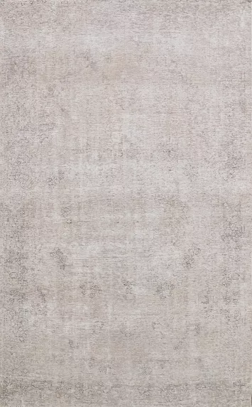 Muted Distressed Tabriz Persian Area Rug 6x10