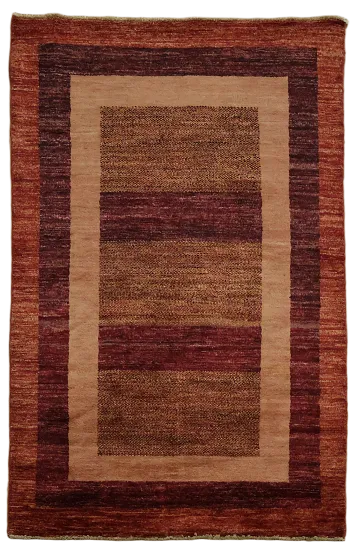 Geometric Gabbeh Kashkoli Oriental Area Rug 4x6