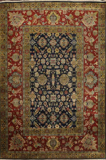 100% Vegetable Dye Sultanabad Ziegler Oriental Area Rug 9x13