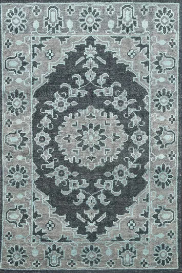 Geometric Moroccan Oriental Area Rug 4x6