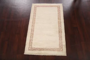 Contemporary Gabbeh Kashkoli Oriental Area Rug 3x5