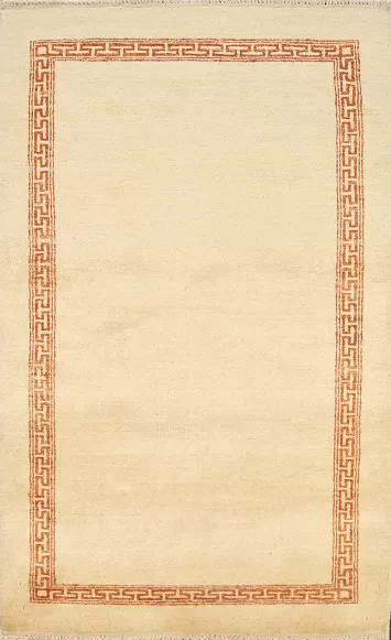 Contemporary Gabbeh Kashkoli Oriental Area Rug 3x5