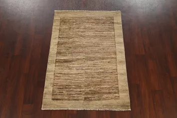 Contemporary Gabbeh Kashkoli Oriental Area Rug 3x5