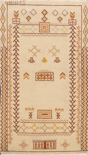 Tribal Oushak Oriental Area Rug 4x7