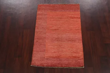 Abstract Modern Gabbeh Kashkoli Oriental Area Rug 3x4