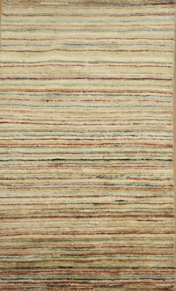 Contemporary Gabbeh Kashkoli Oriental Area Rug 2x4