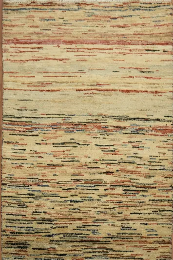 Abstract Gabbeh Kashkoli Contemporary Rug 3x4