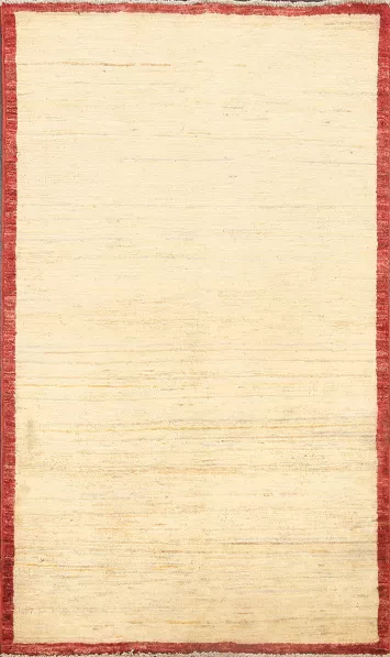 Contemporary Gabbeh Kashkoli Oriental Area Rug 3x4